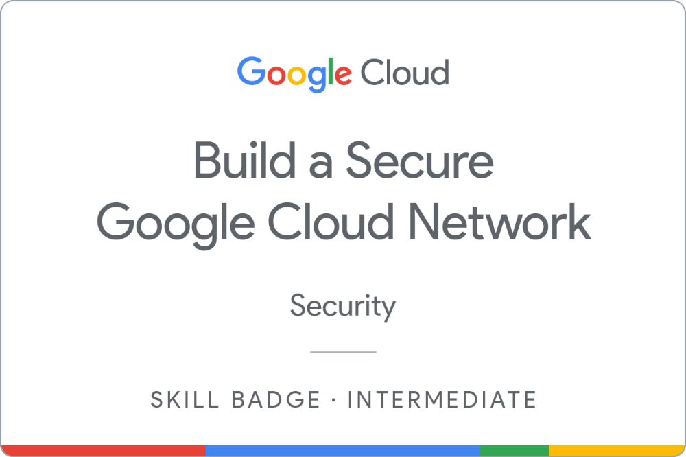 Build a Secure Google Cloud Network - Certificate earned by Lazuardy Al Farissi
